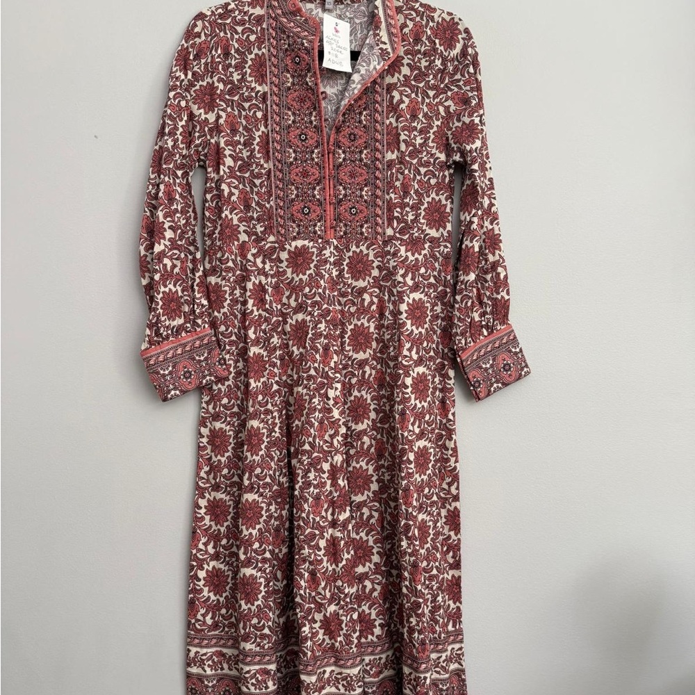Bella Tu Bohemian Long Sleeve Floral Dress